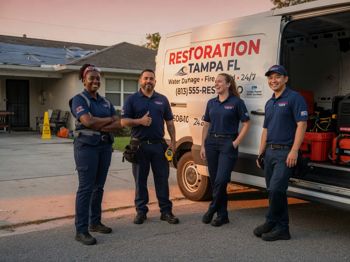 Water Damage Restoration company in Lupton, MI